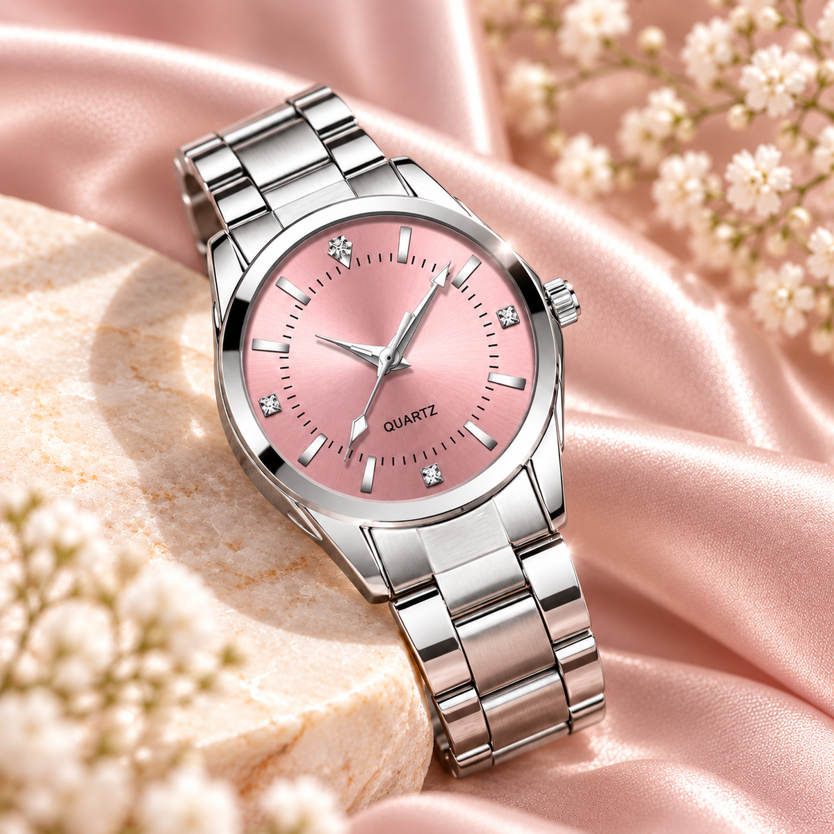Silver Grace Rose Pink