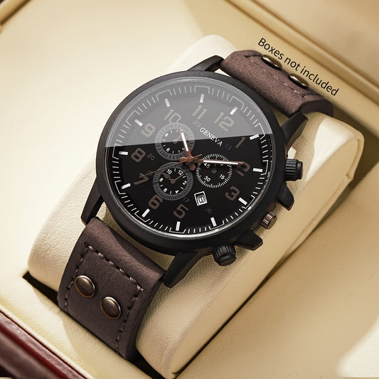 GENEVA 13 – Black Chronograph