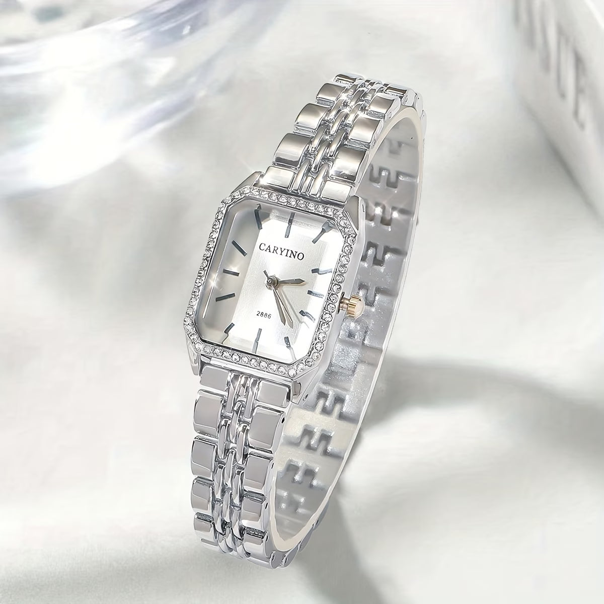 CARYINO – Crystal Elegance Pearl White