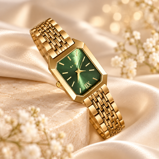 Golden Luxe Emerald Green
