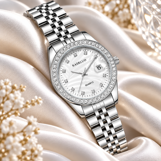 KASRLUO – Crystal Silver Pearl