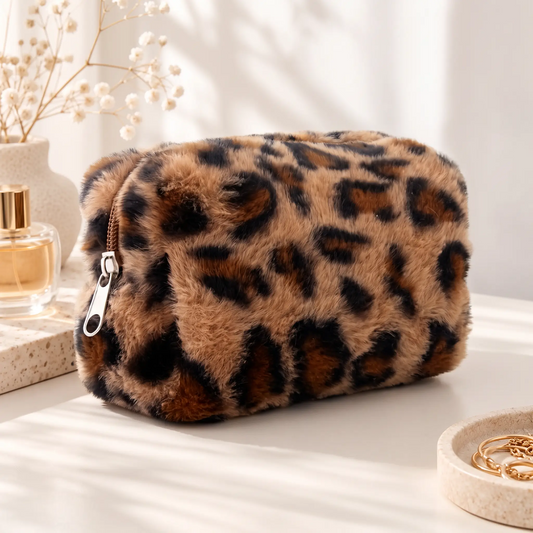 Fluffy Leopard – ženski neseser